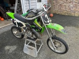 2008 Kawasaki KX65-A Motorcycle, VIN # JKBKXEAC78A061383