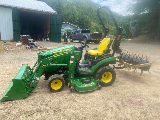 John Deere 1025R Tractor with Loader
