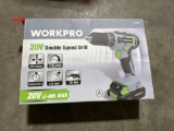 WorkPro 20v Double Speed Drill