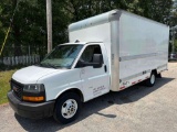 2019 GMC Savana Box Truck, VIN # 7GZ37TCG1KN003002