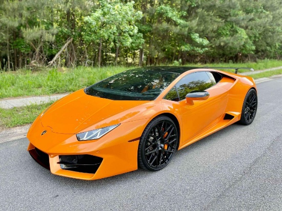 2017 Lamborghini Huracan Passenger Car, VIN # ZHWUC2ZF5HLA06120