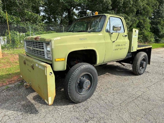 1985 Chevrolet C30 Diesel Pickup Truck, VIN # 1GBGC34J5FJ174356