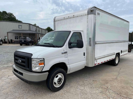 2018 Ford Econoline Box Truck, VIN # 1FDWE3FS9JDC25187