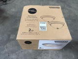 (2) CT. Project Source FlushMount Ceiling Fixtures