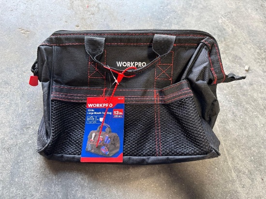 New WorkPro Large Mouth Toolbag