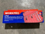 WorkPro 8 Piece Flex Head Ratcheting Wrench Set
