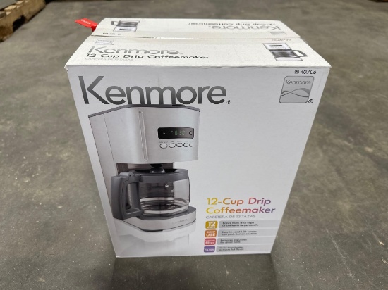 New Kenmore 12 Cup Drip Coffee Maker