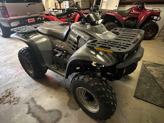 2002 Polaris Magnum Motorcycle, VIN # 4XACB32A12C601862