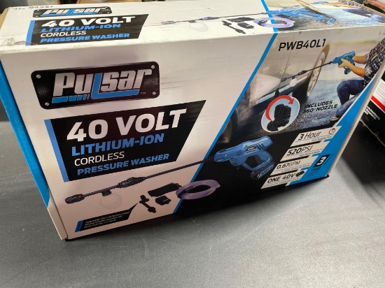 NEW in Box Pulsar CORDLESS Pressure Washer