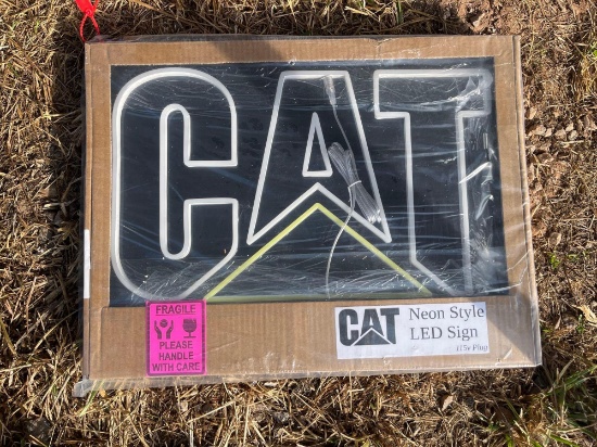 Neon CAT Light Up Sign