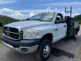 2007 Dodge Ram 3500 4x4 Crane Truck, VIN # 3D6WH46AX7G733926