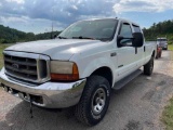 2001 Ford F-350 4x4 Pickup Truck (Diesel), VIN # 1FTSW31LX1EA43704