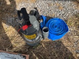 New MP 4800 Submersible Mustang Pump with 50ft Hose