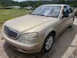 2001 Mercedes-Benz S-Class, VIN # WDBNG70J31A176912