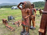 6ft Teakwood Indian Chief