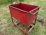Metal Cart on Wheels