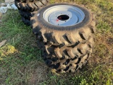 (4) Carlisle Farm Specialist Tires & Rims