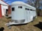18ft Bumper Pull Livestock Trailer
