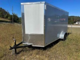 New 2024 6x12 Enclosed Trailer