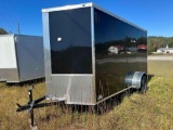 New 2024 6x12 Enclosed Trailer
