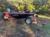 1985 Skeeter Stir Fire Bass Boat