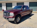 2006 Ford F-250 4x4 Pickup Truck (Diesel), VIN # 1FTSW21P96EC72914