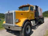 1998 Peterbilt 357 Flatbed Truck with Mixing System, VIN # 1NPAL99X3WN428181