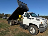 2007 GMC C7500 Dump Truck, VIN # 1GDK7C1377F410473
