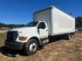 2015 Ford F-750 Box Truck, VIN # 3FRNF7FA8FV745627