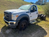 2016 Ford F-550 Chassis Truck, VIN # 1FDUF5GT2GEB54487