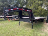 New/Unused 2023 P&T 30ft Gooseneck Trailer