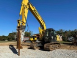 2019 Kobelco SK210LC-10 Excavator and Hammer