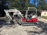 2022 Takeuchi TB240 Mini Excavator