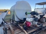 Hydro Seeder with Honda Trash Pump Motor