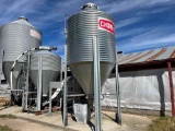 8 Ton Feed Bin with Scales