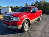 2004 Ford F-150 4x4 Pickup Truck, VIN # 1FTPW14524KB98230