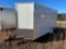 New 2024 6x12 Enclosed Trailer, VIN # 7FWBE1210R1028567