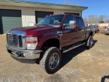2008 Ford F-250 4x4 Pickup Truck (Diesel), VIN # 1FTSW21RX8ED29142