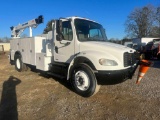 2011 Freightliner Service Truck with Crane, VIN # 1FVACXDT0BDBB0957