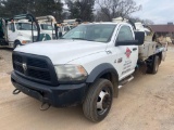 2012 Ram 5500 Pump Truck, VIN # 3C7WDMBL2CG289883