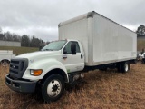 2015 Ford F-750 Box Truck, VIN # 3FRNF7FA8FV745627