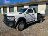 2019 Ram 5500 4x4 Flatbed Truck, VIN # 3C7WRNAL6KG625722
