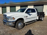 2018 Ram 3500 Laramie 4x4 Flatbed Truck, VIN # 3C63RRJL7JG164107