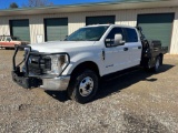 2019 Ford F-350 4x4 Flatbed Truck (Diesel), VIN # 1FD8W3HT0KEC83955