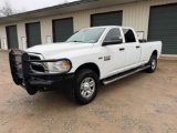 2018 Ram 2500 4x4 Pickup Truck, VIN # 3C6UR5HJ8JG100921