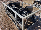 New/Unused Greatbear 72in Hydraulic Quick Attach Grapple Bucket