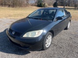 2004 Honda Civic Passenger Car, VIN # 1HGEM22524L041976