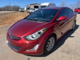 2015 Hyundai Elantra Passenger Car, VIN # 5NPDH4AE7FH641072