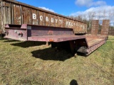 1985 Omni 35 Ton Lowboy Trailer