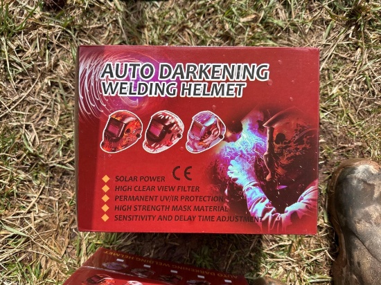 Auto Darkening Welding Helment